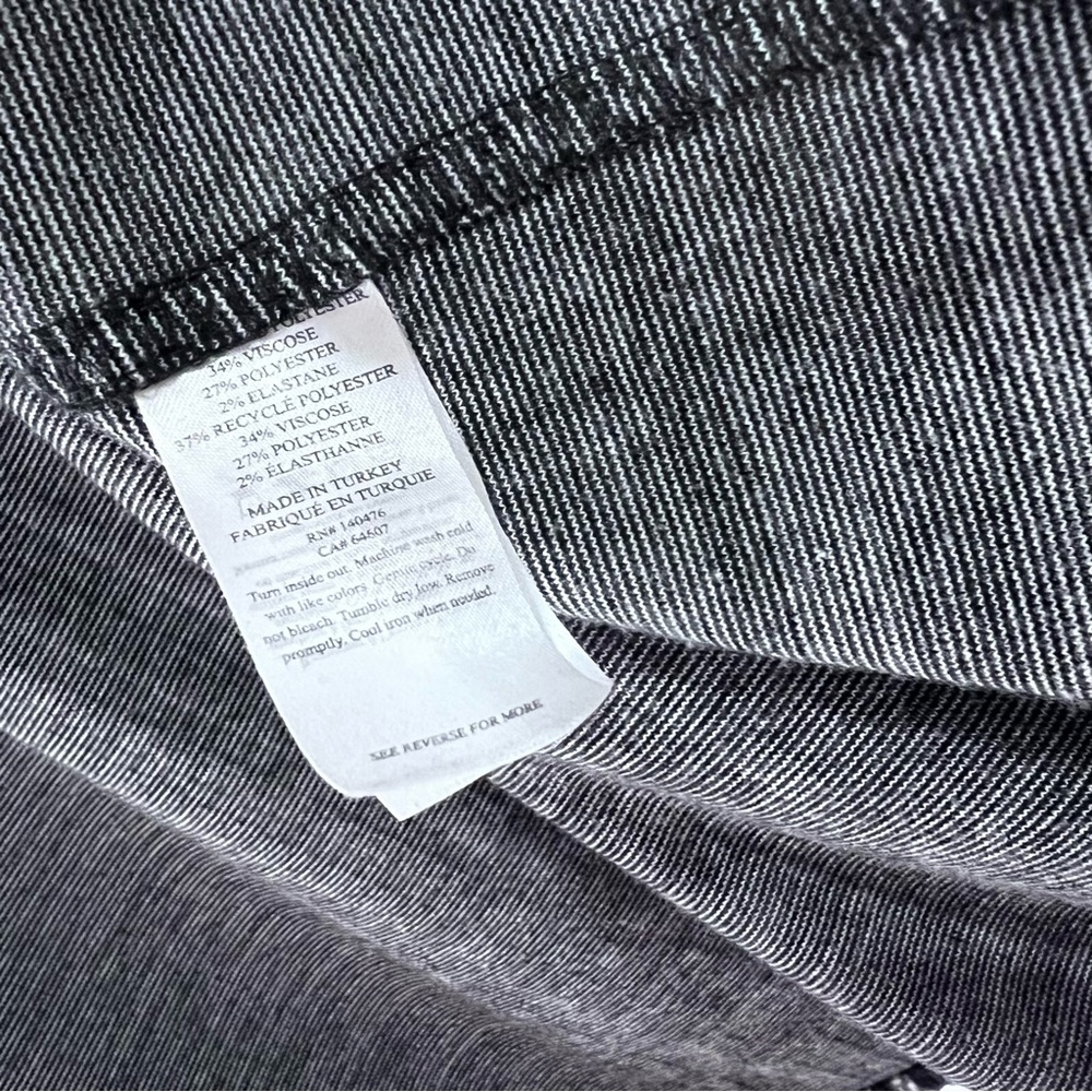 Faherty Legend Sweater Shirt in grey Charcoal Buffalo Check large buttons - Picture 4 of 7